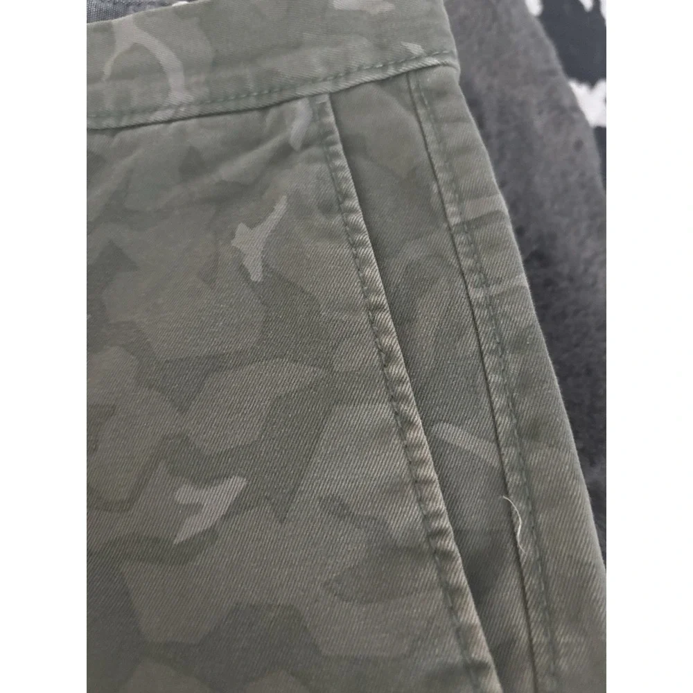 Banana Republic Shorts Mens 30 X 9‎ In  Camo Chino High Rise Pockets Aiden Fit
